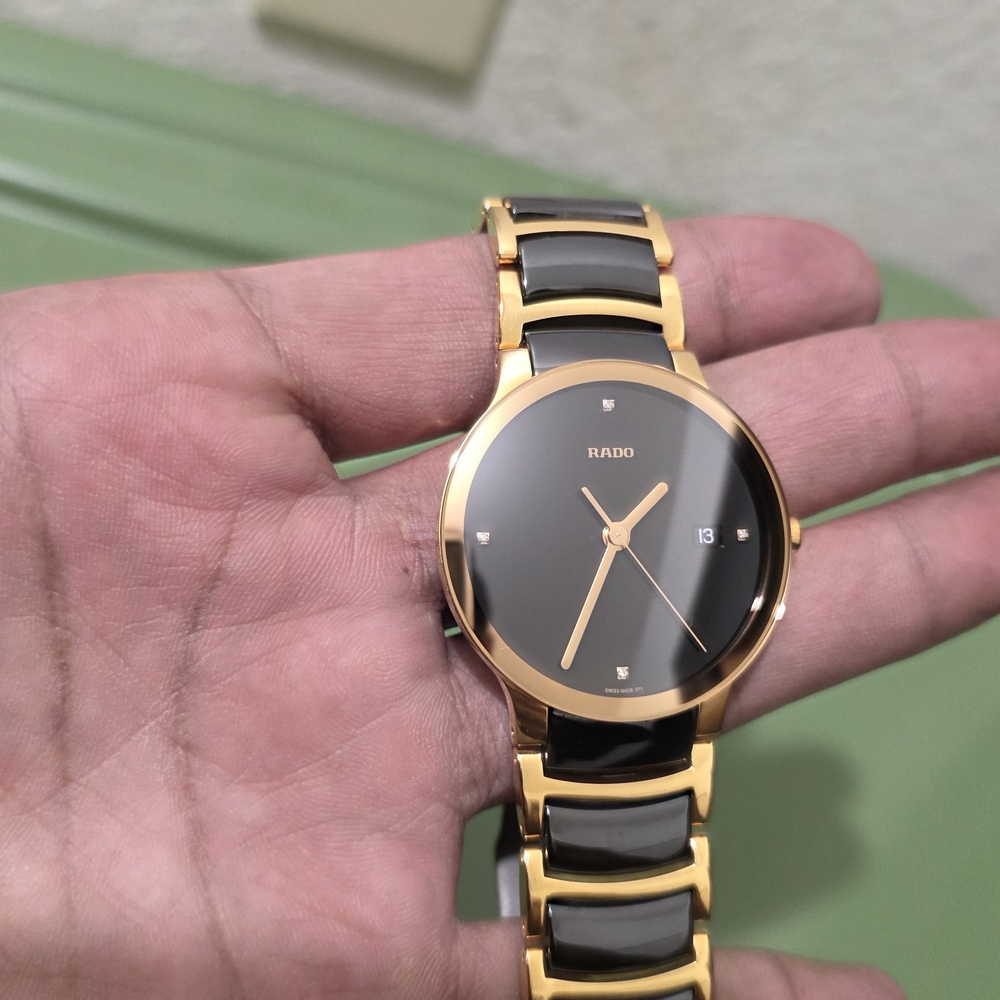 Rado Gold and Black Men's Watch